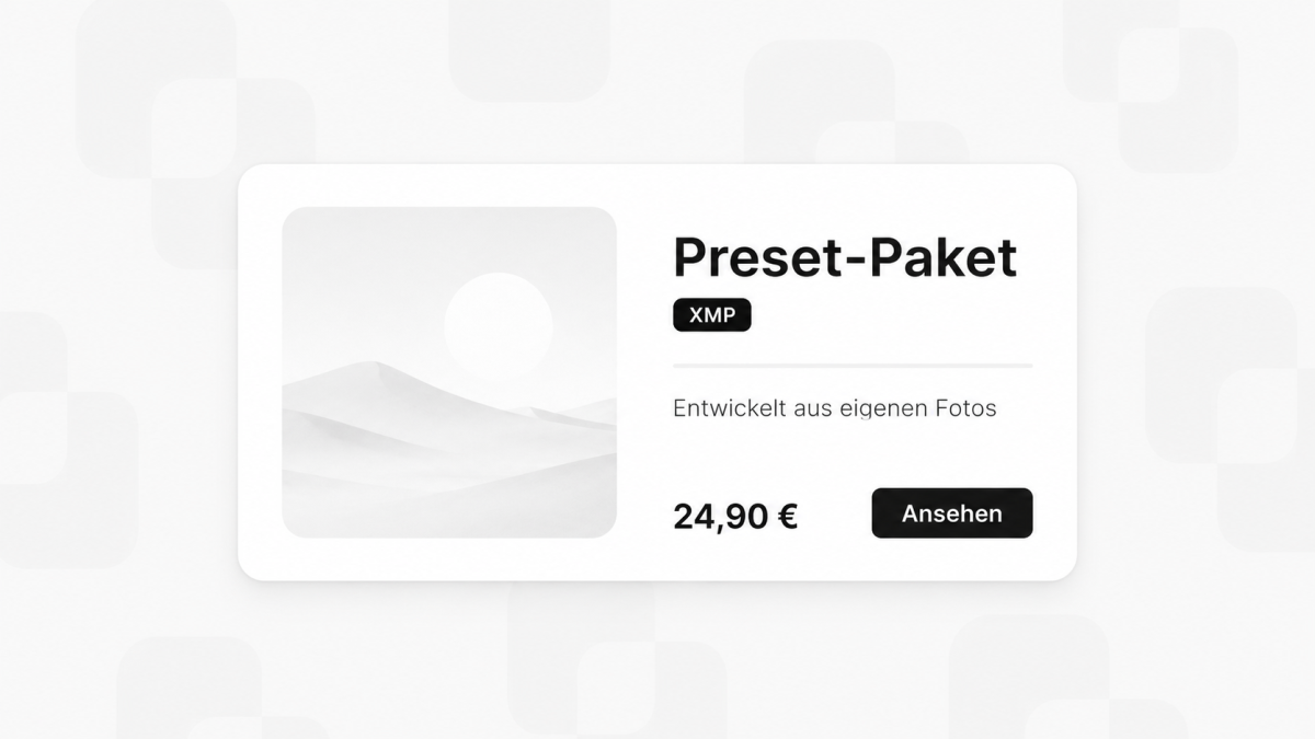 Darf man extrahierte Presets weitergeben oder verkaufen?