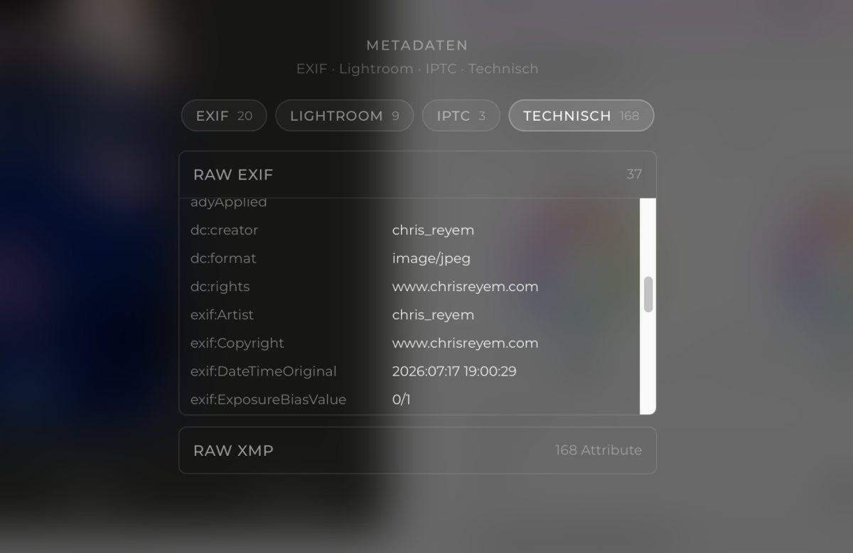 Können Metadaten vertrauliche Informationen enthalten?