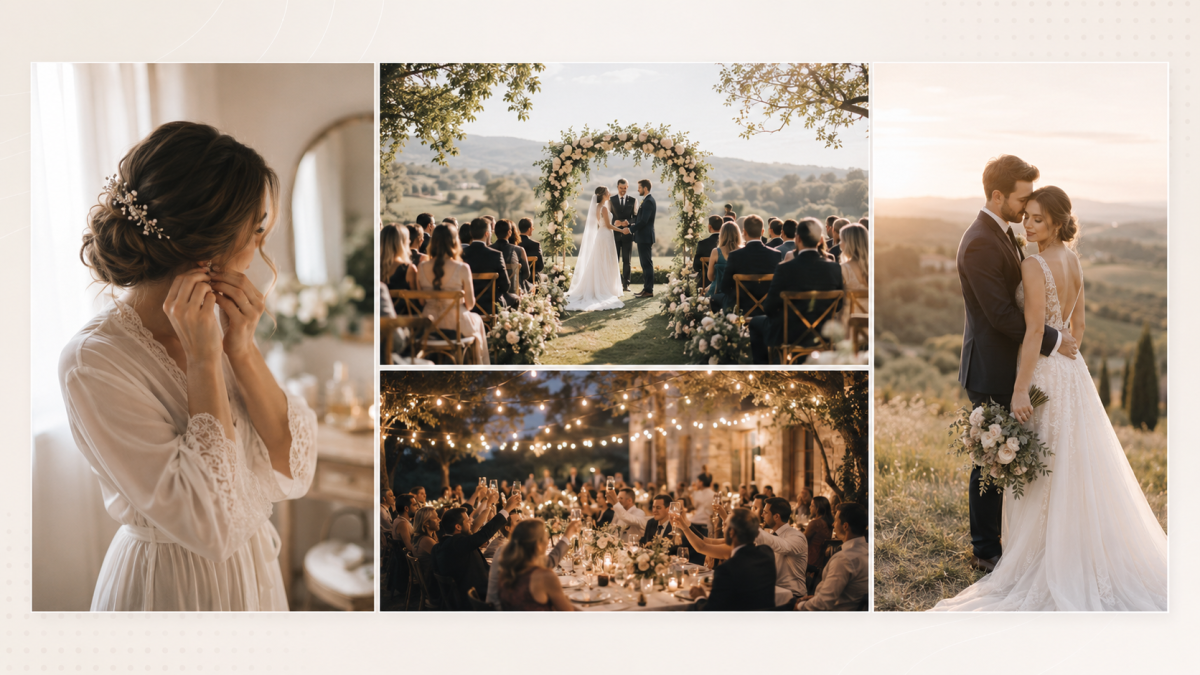 Ein Preset für Hochzeiten: Worauf Fotografen achten sollten