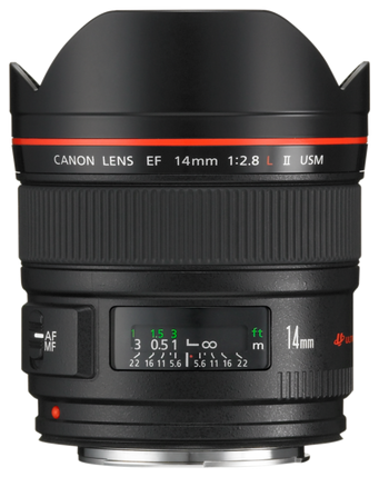 Canon EF 14mm f/2.8L II USM — technische Daten, Specs & Vergleich bei Raw-Presets