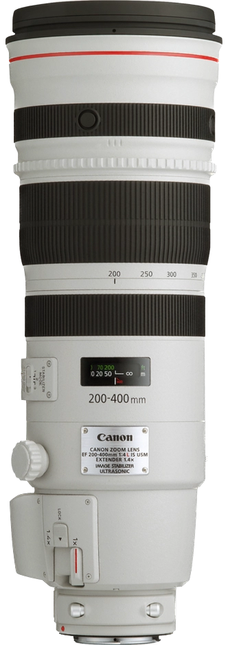 Canon EF 200-400mm f/4L IS USM Ext 1.4x — technische Daten, Specs & Vergleich bei Raw-Presets