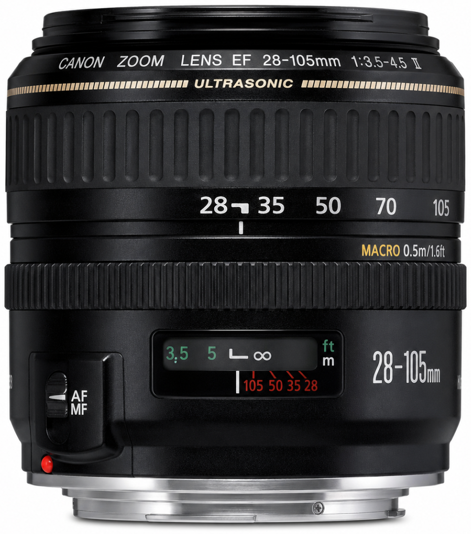 Canon EF 28-105mm f/3.5-4.5 II USM — technische Daten, Specs & Vergleich bei Raw-Presets