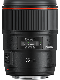 Canon EF 35mm f/1.4L II USM — technische Daten, Specs & Vergleich bei Raw-Presets