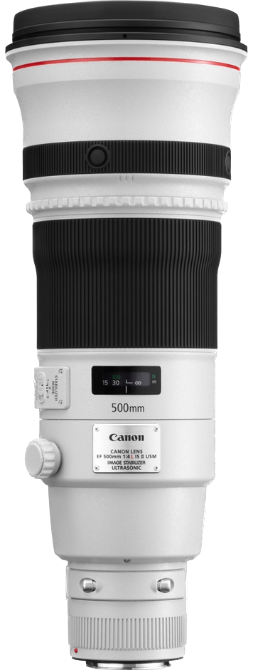 Canon EF 500mm f/4L IS II USM — technische Daten, Specs & Vergleich bei Raw-Presets