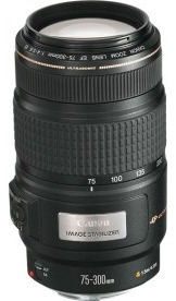 Canon EF 75-300mm f/4-5.6 IS USM — technische Daten, Specs & Vergleich bei Raw-Presets