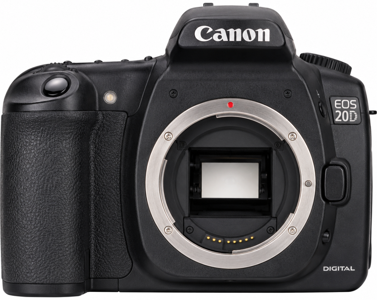 Canon EOS 20D — technische Daten, Specs & Vergleich bei Raw-Presets