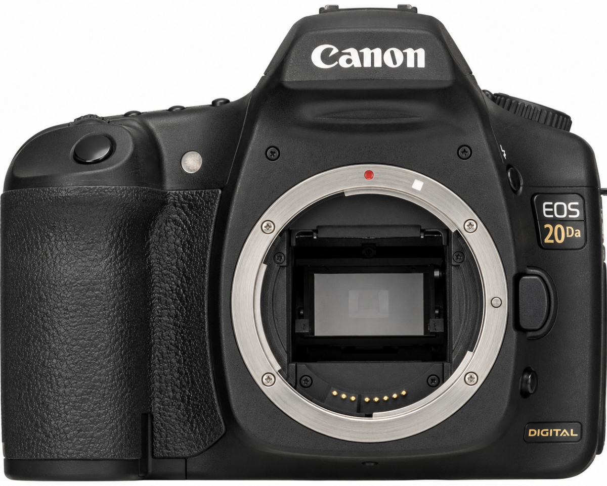 Canon EOS 20Da — technische Daten, Specs & Vergleich bei Raw-Presets
