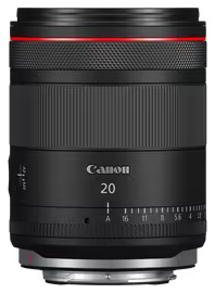 Canon RF 20mm F1.4L VCM — technische Daten, Specs & Vergleich bei Raw-Presets