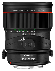 Canon TS-E 24mm f/3.5L II — technische Daten, Specs & Vergleich bei Raw-Presets