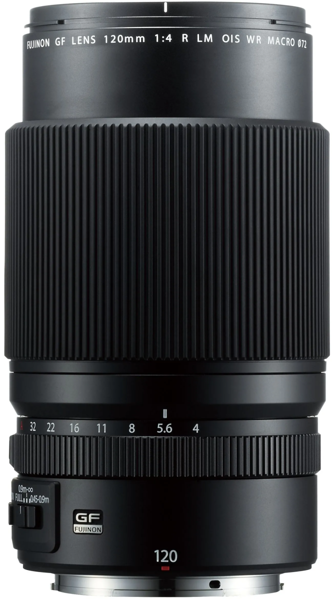 Fujifilm GF 120mm f/4 R LM OIS WR Macro — technische Daten, Specs & Vergleich bei Raw-Presets
