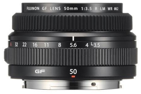 Fujifilm GF 50mm f/3.5 R LM WR — technische Daten, Specs & Vergleich bei Raw-Presets