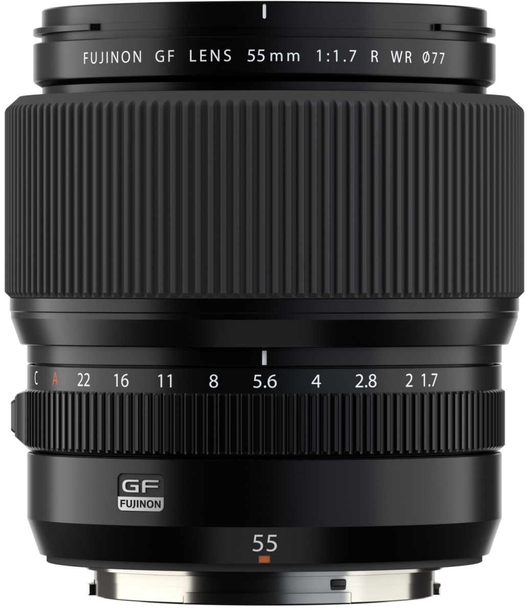 Fujifilm GF 55mm f/1.7 R WR — technische Daten, Specs & Vergleich bei Raw-Presets
