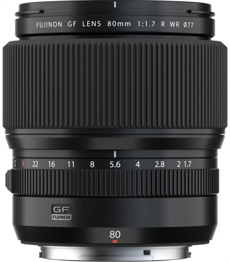 Fujifilm GF 80mm f/1.7 R WR — technische Daten, Specs & Vergleich bei Raw-Presets