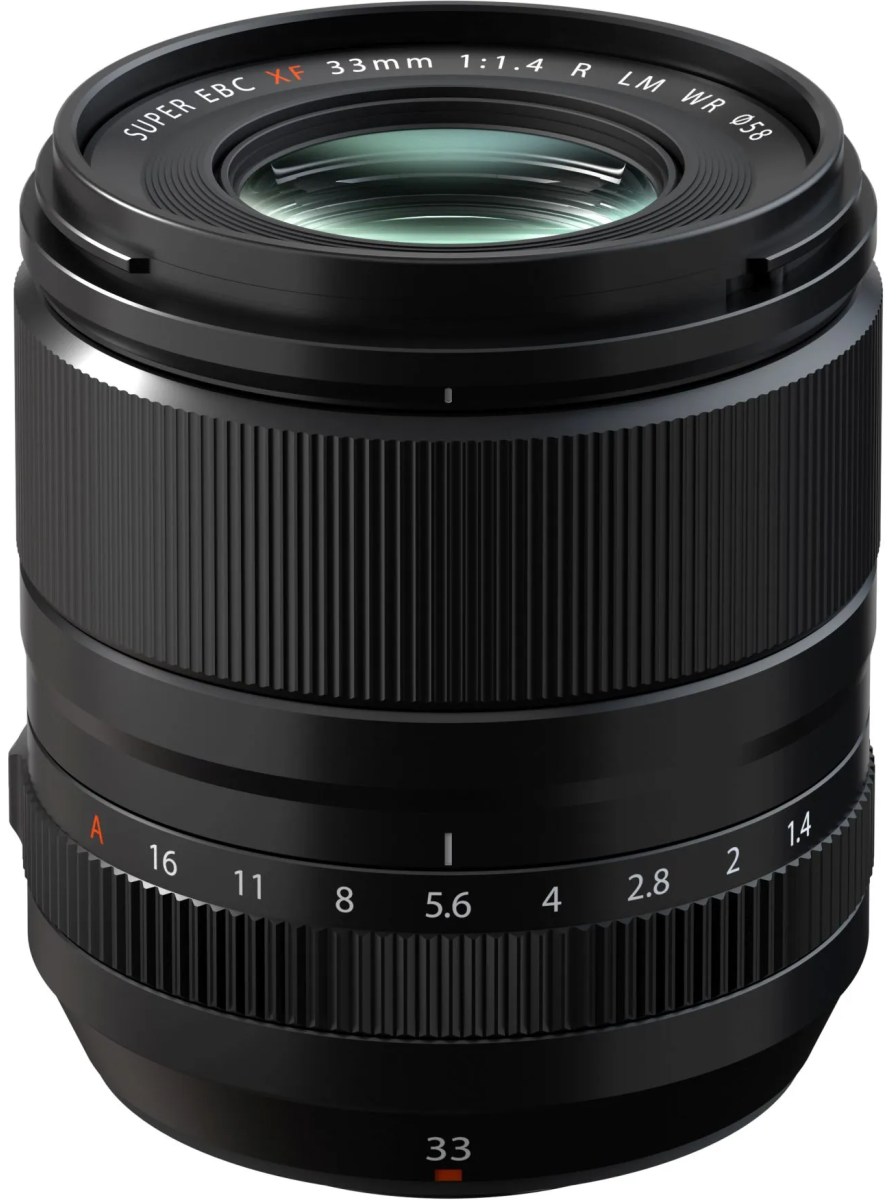 Fujifilm XF 33mm f/1.4 R LM WR — technische Daten, Specs & Vergleich bei Raw-Presets