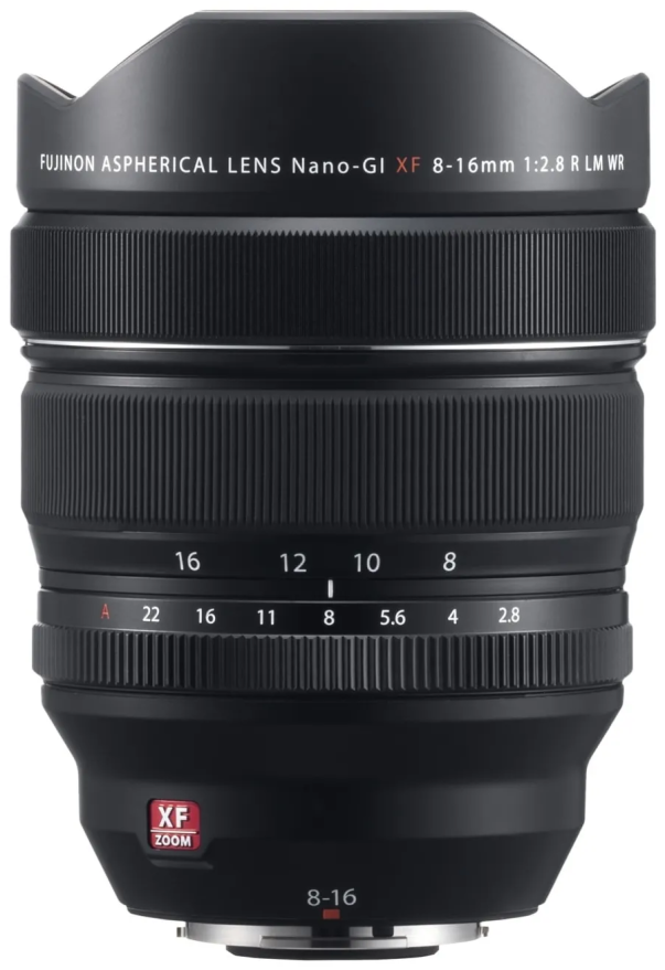 Fujifilm XF 8-16mm f/2.8 R LM WR — technische Daten, Specs & Vergleich bei Raw-Presets
