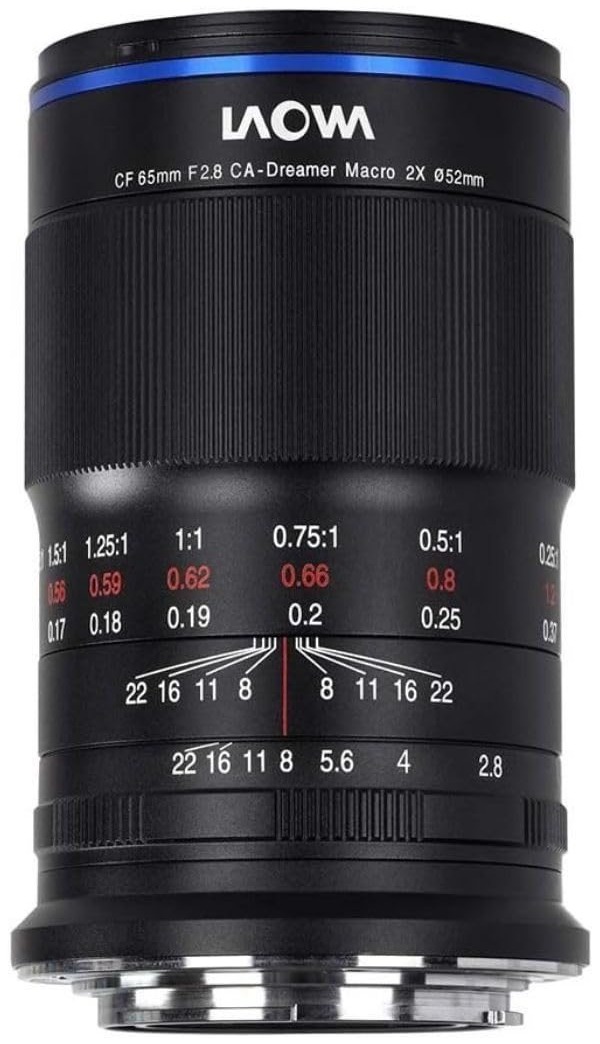 Laowa 65mm f/2.8 2x Ultra Macro APO — technische Daten, Specs & Vergleich bei Raw-Presets