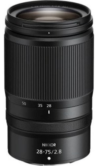 Nikkor Z 28-75mm f/2.8 — technische Daten, Specs & Vergleich bei Raw-Presets