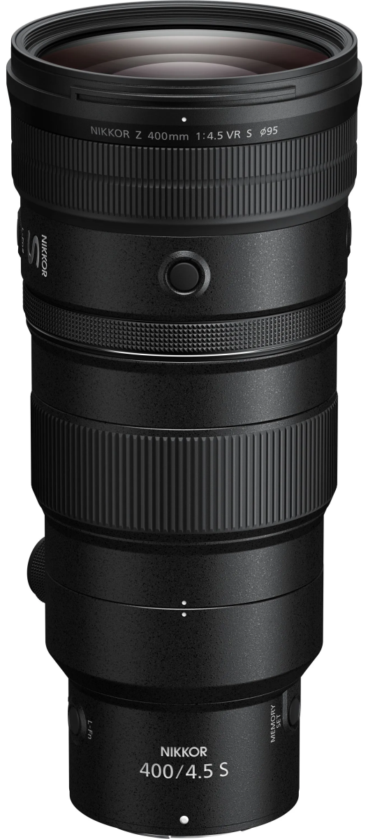Nikkor Z 400mm f/4.5 VR S — technische Daten, Specs & Vergleich bei Raw-Presets