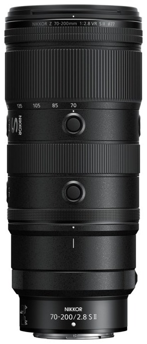 Nikkor Z 70-200mm f/2.8 VR S — technische Daten, Specs & Vergleich bei Raw-Presets