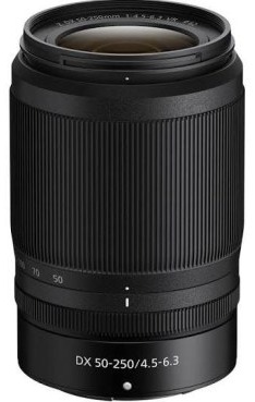 Nikkor Z DX 50-250mm f/4.5-6.3 VR — technische Daten, Specs & Vergleich bei Raw-Presets