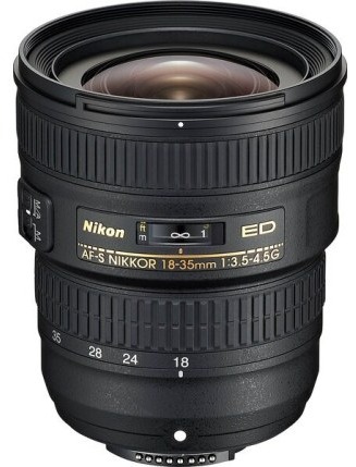 Nikon AF-S 18-35mm f/3.5-4.5G ED — technische Daten, Specs & Vergleich bei Raw-Presets