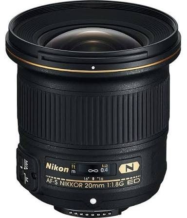 Nikon AF-S 20mm f/1.8G ED — technische Daten, Specs & Vergleich bei Raw-Presets