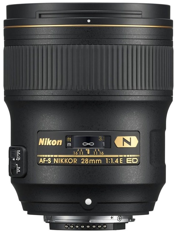 Nikon AF-S 28mm f/1.4E ED — technische Daten, Specs & Vergleich bei Raw-Presets