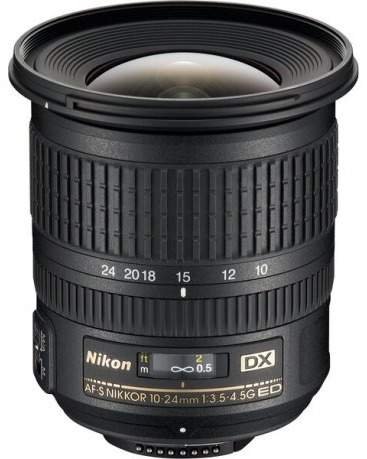 Nikon AF-S DX 10-24mm f/3.5-4.5G ED — technische Daten, Specs & Vergleich bei Raw-Presets