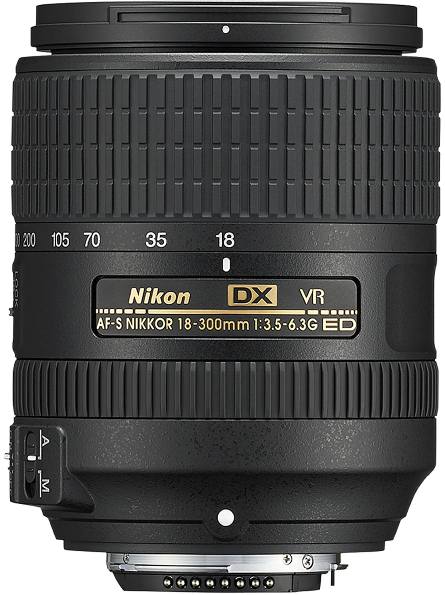 Nikon AF-S DX 18-300mm f/3.5-6.3G ED VR — technische Daten, Specs & Vergleich bei Raw-Presets