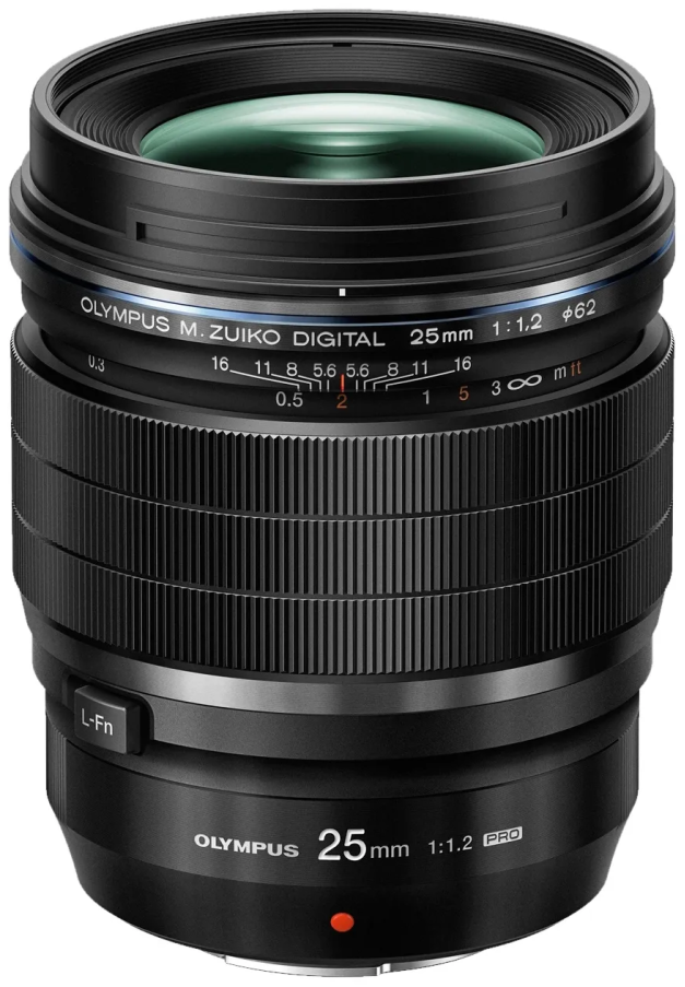 OM System M.Zuiko 25mm f/1.2 PRO — technische Daten, Specs & Vergleich bei Raw-Presets