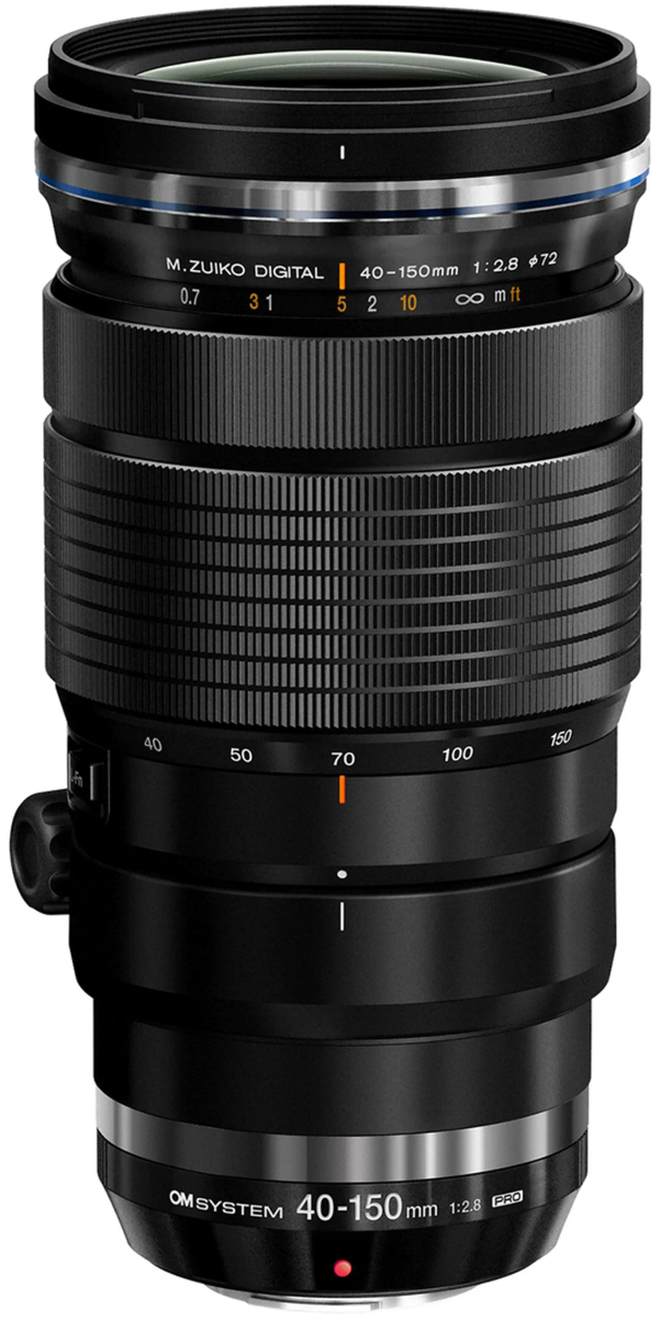 OM System M.Zuiko 40-150mm f/2.8 PRO — technische Daten, Specs & Vergleich bei Raw-Presets
