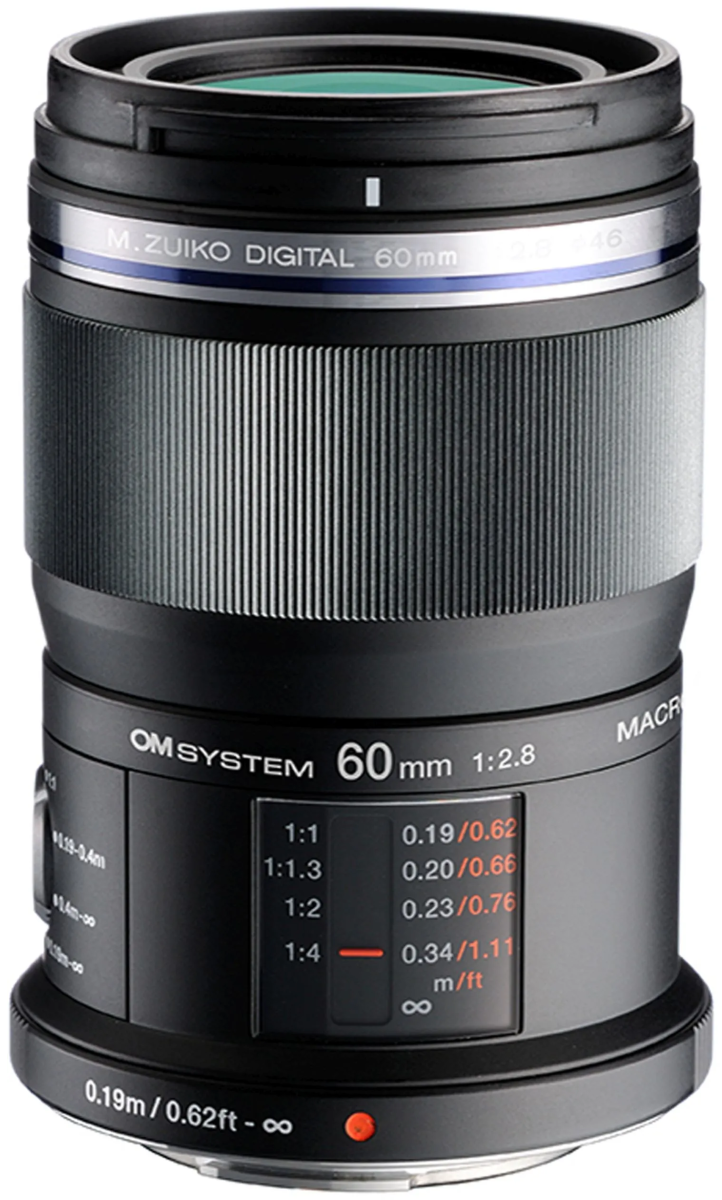 OM System M.Zuiko 60mm f/2.8 Macro — technische Daten, Specs & Vergleich bei Raw-Presets