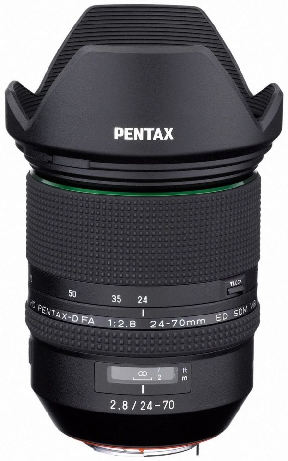 Pentax D-FA 24-70mm f/2.8 ED SDM WR — technische Daten, Specs & Vergleich bei Raw-Presets