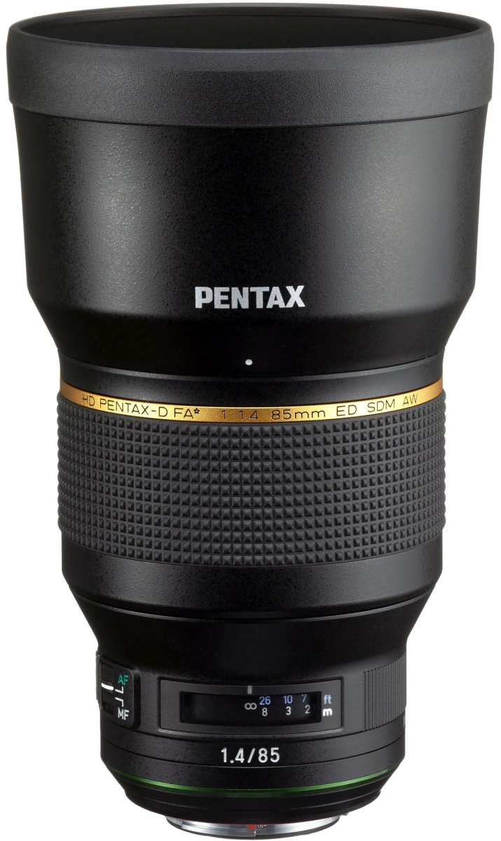Pentax D-FA 85mm f/1.4 SDM AW — technische Daten, Specs & Vergleich bei Raw-Presets