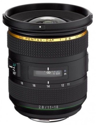 Pentax DA 11-18mm f/2.8 ED DC AW — technische Daten, Specs & Vergleich bei Raw-Presets