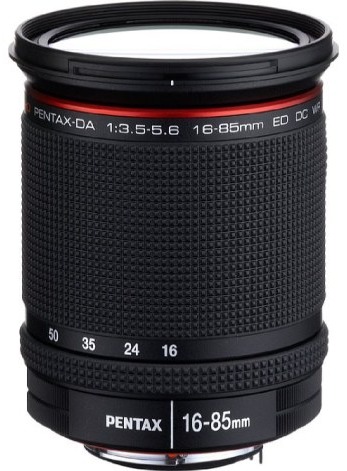 Pentax DA 16-85mm f/3.5-5.6 ED DC WR — technische Daten, Specs & Vergleich bei Raw-Presets