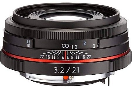 Pentax DA 21mm f/3.2 AL Limited — technische Daten, Specs & Vergleich bei Raw-Presets