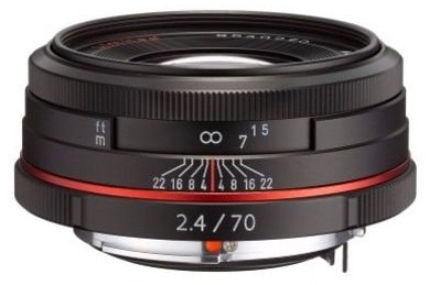 Pentax DA 70mm f/2.4 Limited — technische Daten, Specs & Vergleich bei Raw-Presets