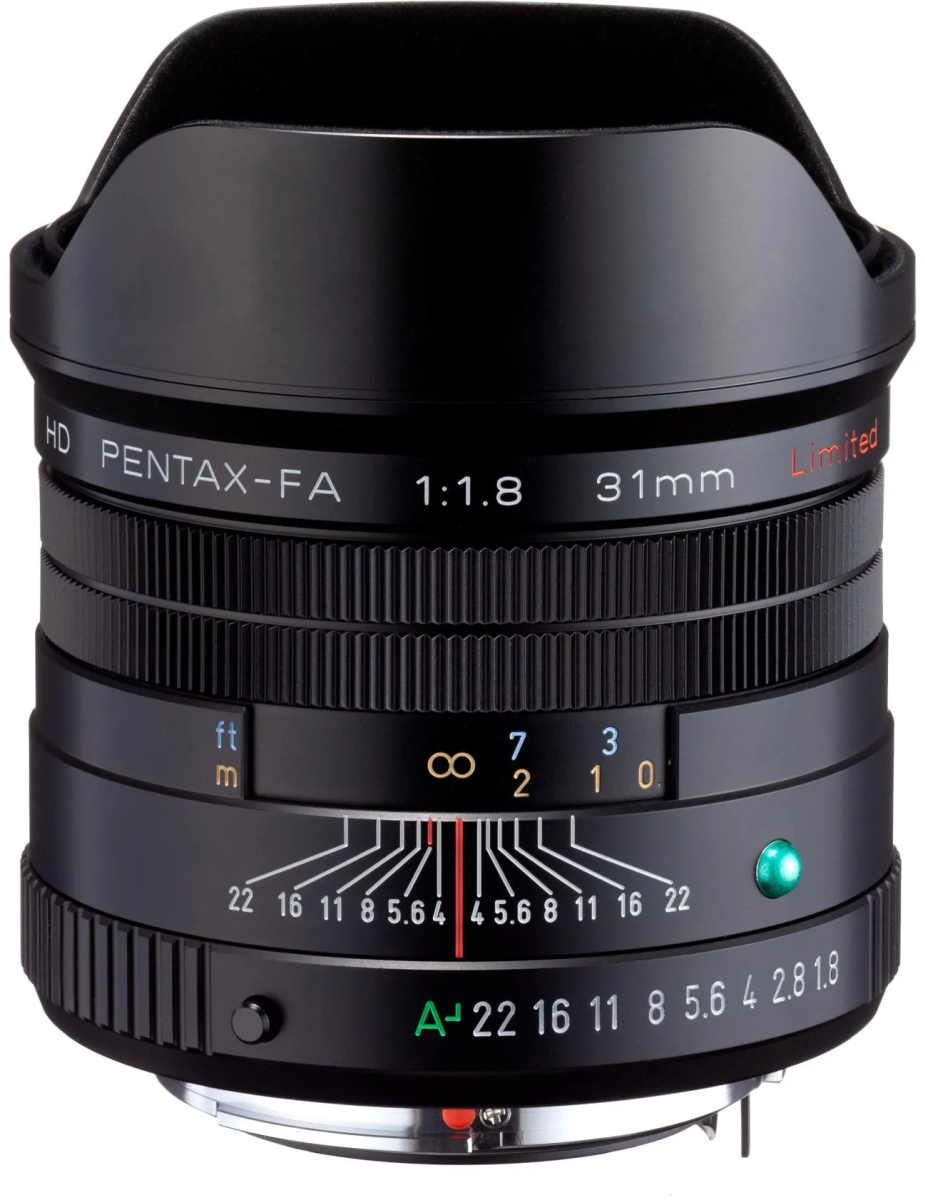 Pentax FA 31mm f/1.8 AL Limited — technische Daten, Specs & Vergleich bei Raw-Presets