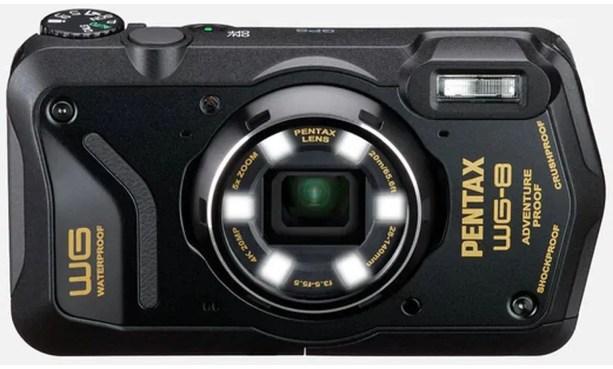 Pentax WG-8 — technische Daten, Specs & Vergleich bei Raw-Presets