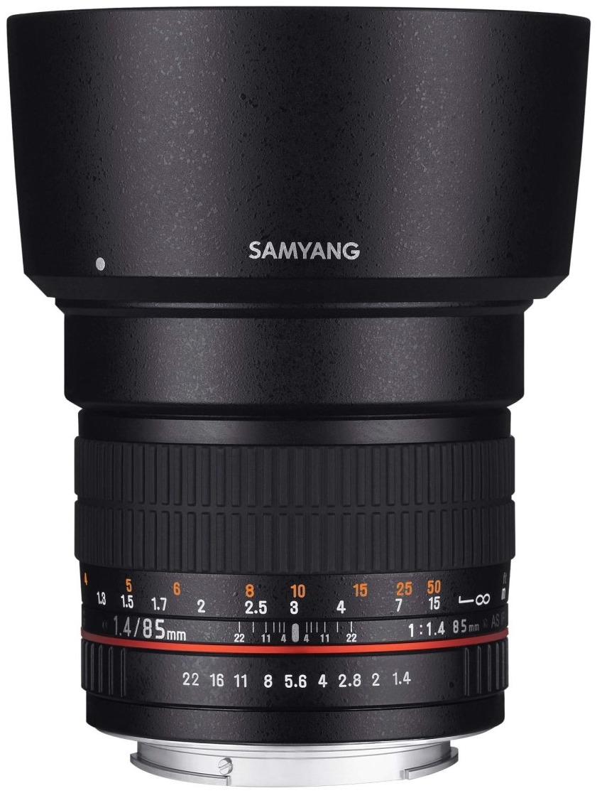 Samyang 85mm f/1.4 AS IF UMC — technische Daten, Specs & Vergleich bei Raw-Presets