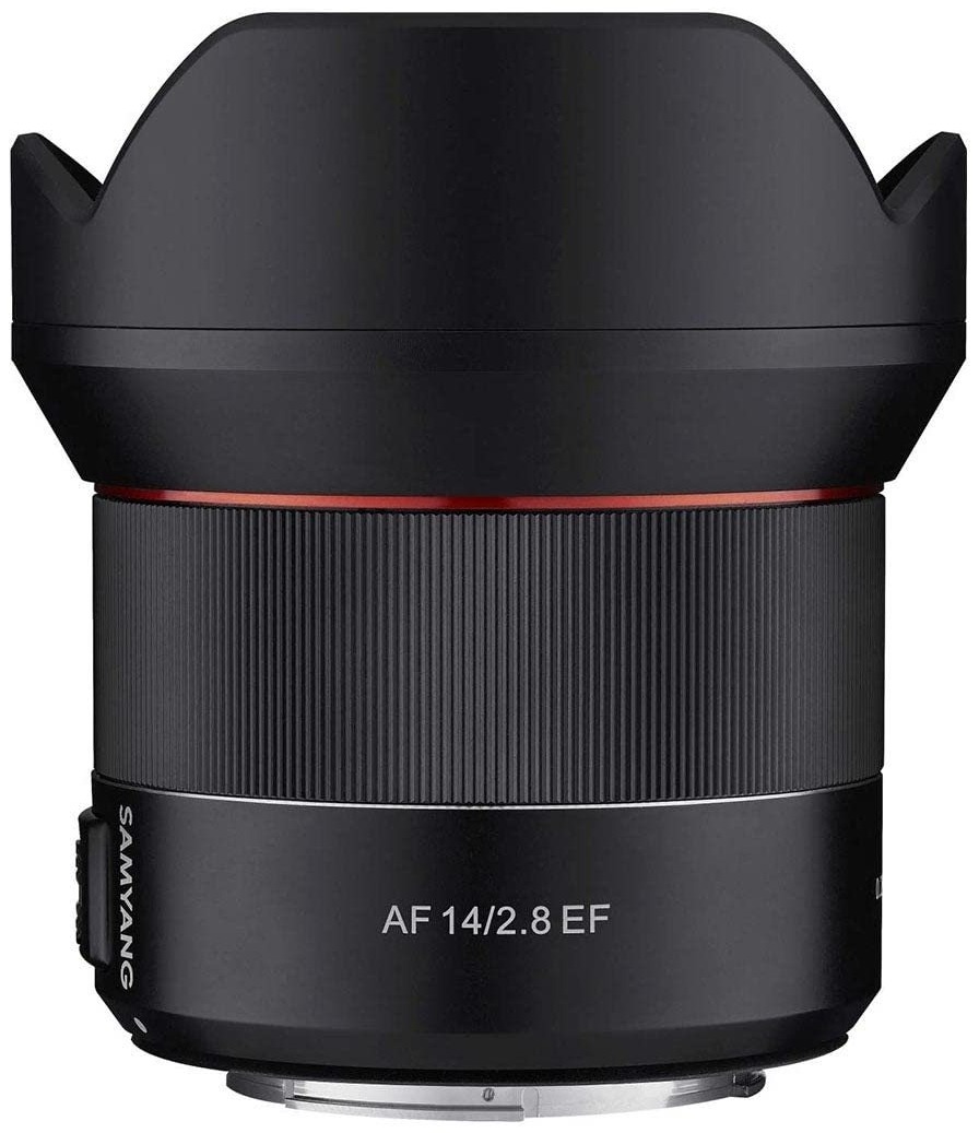 Samyang AF 14mm f/2.8 EF — technische Daten, Specs & Vergleich bei Raw-Presets