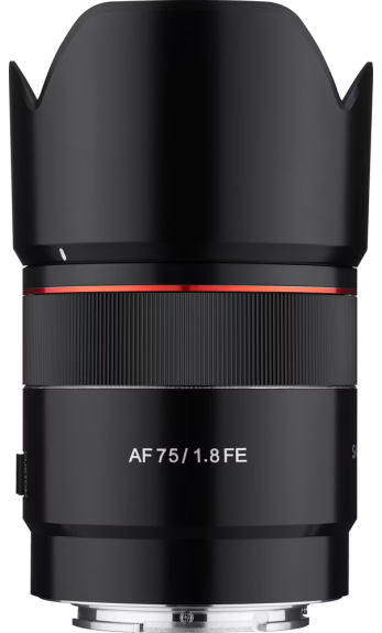 Samyang AF 75mm f/1.8 — technische Daten, Specs & Vergleich bei Raw-Presets