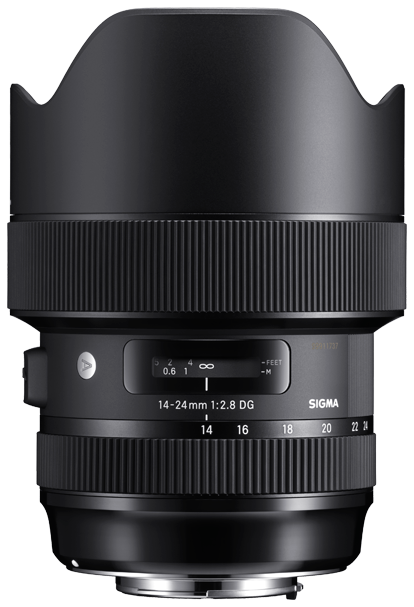 Sigma 14-24mm f/2.8 DG HSM Art — technische Daten, Specs & Vergleich bei Raw-Presets