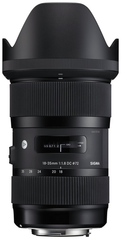 Sigma 18-35mm f/1.8 DC HSM Art — technische Daten, Specs & Vergleich bei Raw-Presets