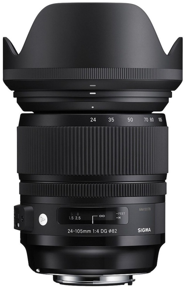 Sigma 24-105mm f/4 DG OS HSM Art — technische Daten, Specs & Vergleich bei Raw-Presets
