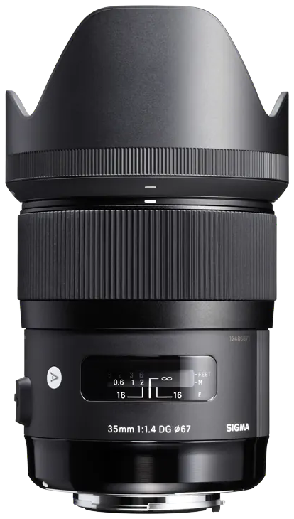 Sigma 35mm f/1.4 DG DN Art — technische Daten, Specs & Vergleich bei Raw-Presets