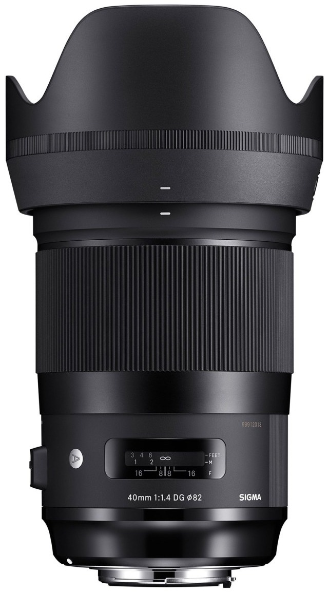 Sigma 40mm f/1.4 DG HSM Art — technische Daten, Specs & Vergleich bei Raw-Presets