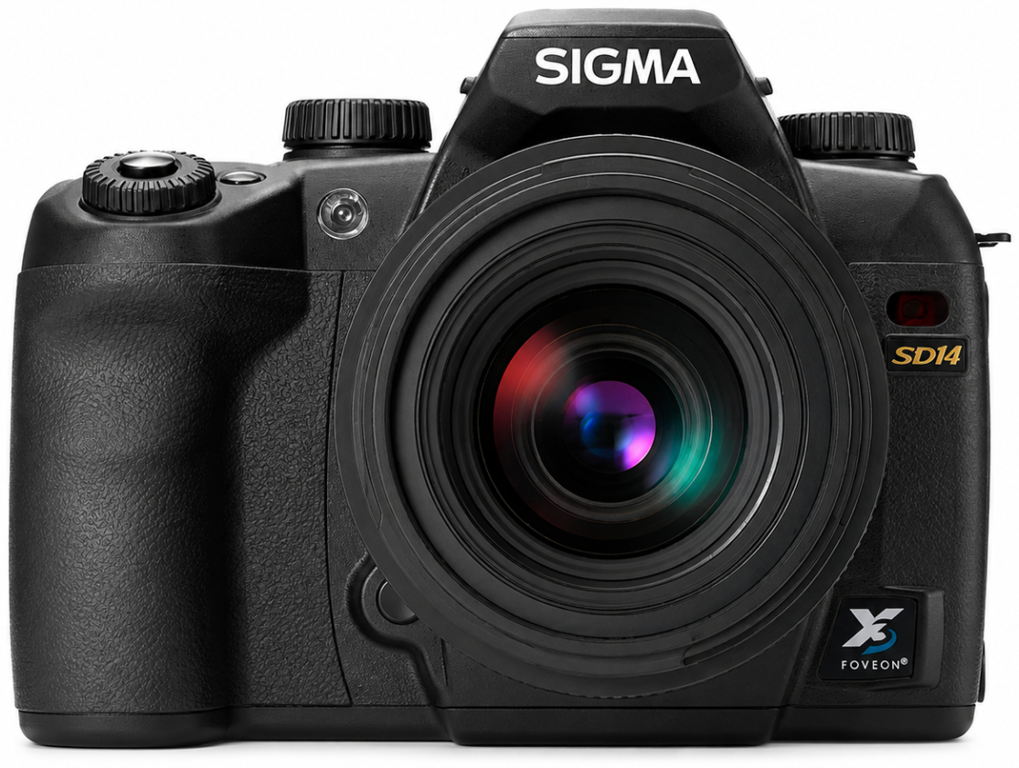 Sigma SD14 — technische Daten, Specs & Vergleich bei Raw-Presets