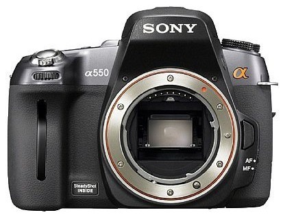 Sony Alpha DSLR-A550 — technische Daten, Specs & Vergleich bei Raw-Presets